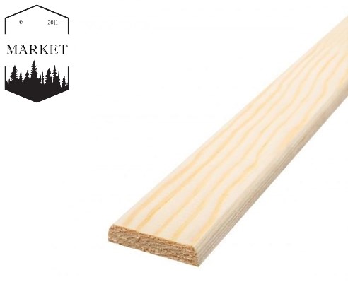 Раскладка деревянный бессучковый 40мм длина 3м