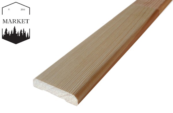 Наличник деревянный бессучковый лиственница 70мм длина 3м