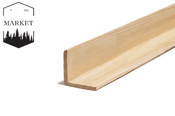 Уголок деревянный бессучковый 50мм длина 3м